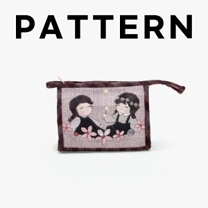 [바이핸즈] 퀼트도안 - 베이비엘 파우치 (개)