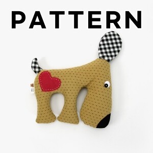 [바이핸즈] 퀼트도안 - 킁킁 도그 인형 (개)