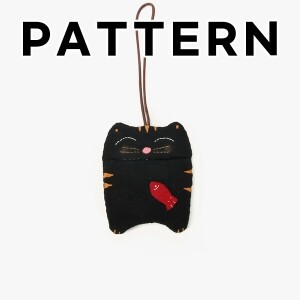 [바이핸즈] 퀼트도안 - 냥이 키링 (개)