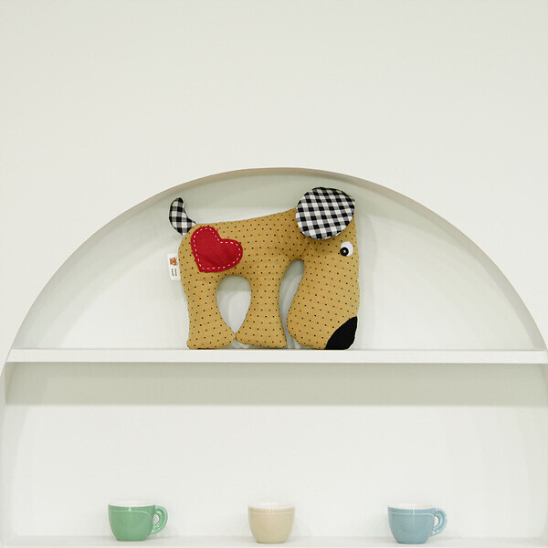 [바이핸즈] 퀼트패키지 소품 - 킁킁 도그 인형