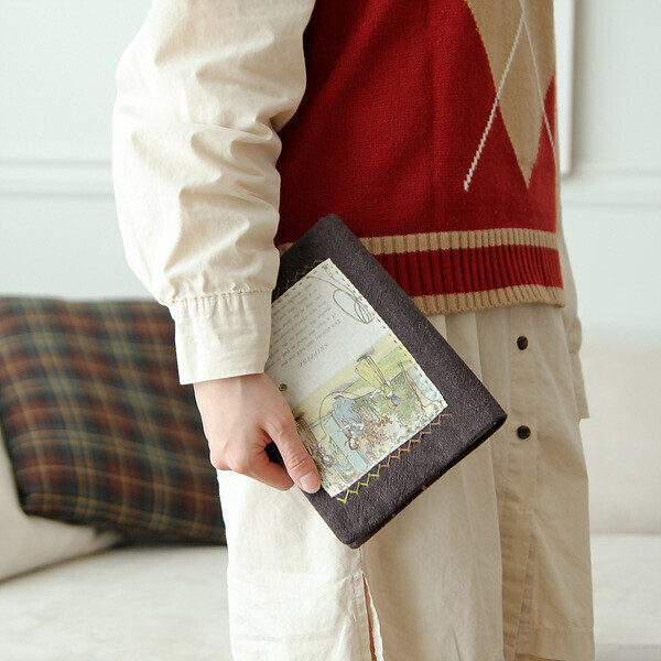 [바이핸즈] 퀼트패키지 소품 - 케이트 북커버