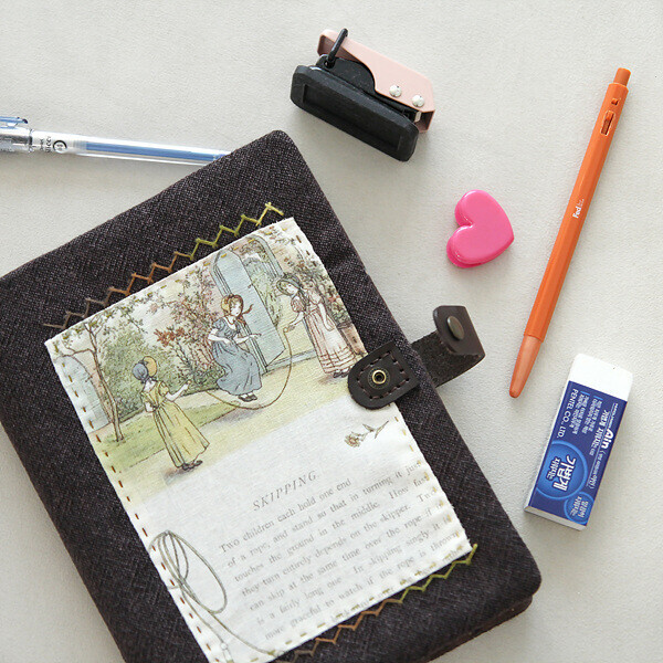 [바이핸즈] 퀼트패키지 소품 - 케이트 북커버