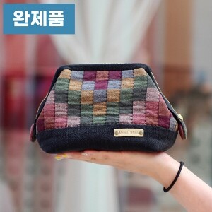 [바이핸즈] 퀼트완제품 소품 - 바젤로 와이어파우치 (개)