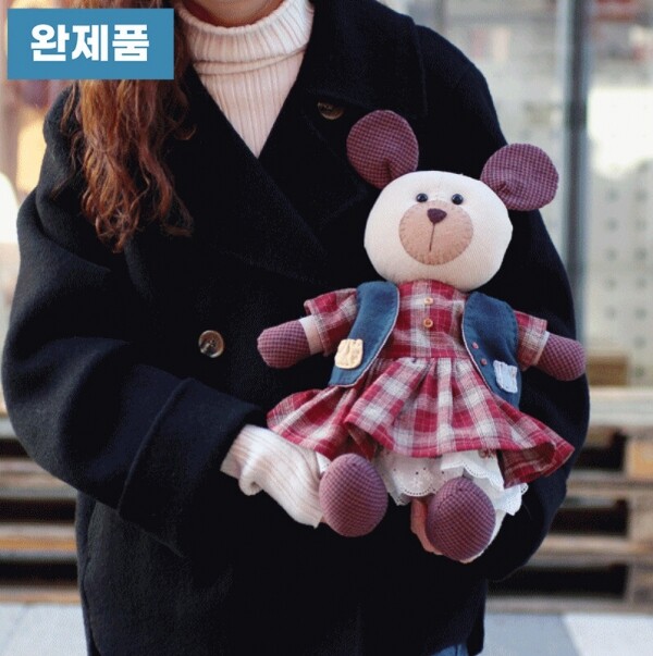 [바이핸즈] 퀼트완제품 소품 - 패션왕 몽실이 3종 세트