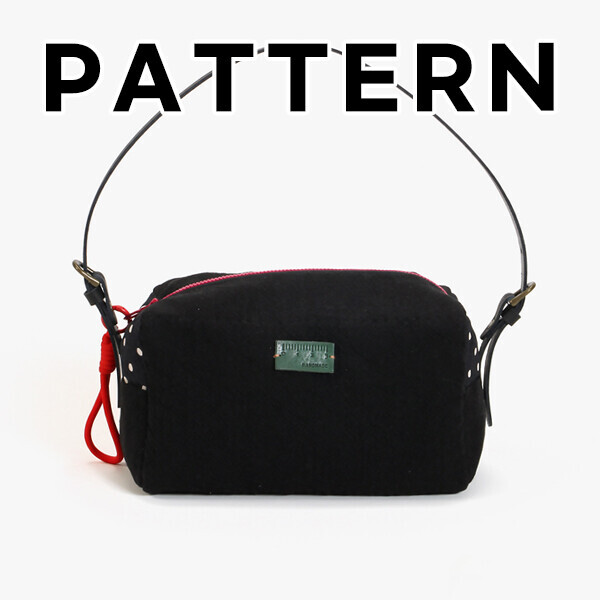 [바이핸즈] 퀼트도안 - 딸기소녀 숄더백