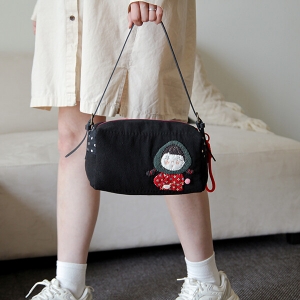 [바이핸즈] 퀼트패키지 가방 - 딸기소녀 숄더백 (개)