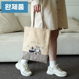 [바이핸즈] 퀼트완제품 가방 - 퀼팅타임 에코백 (옐로우) (개)