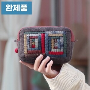 [바이핸즈] 퀼트완제품 소품 - 윈저 파우치 (개)