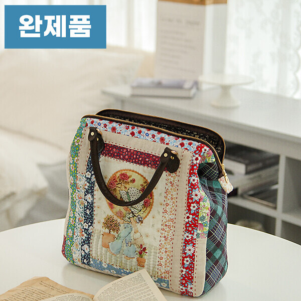 [바이핸즈] 퀼트완제품 가방 - 홀리하비 와이어 토트백