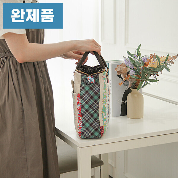 [바이핸즈] 퀼트완제품 가방 - 홀리하비 와이어 토트백