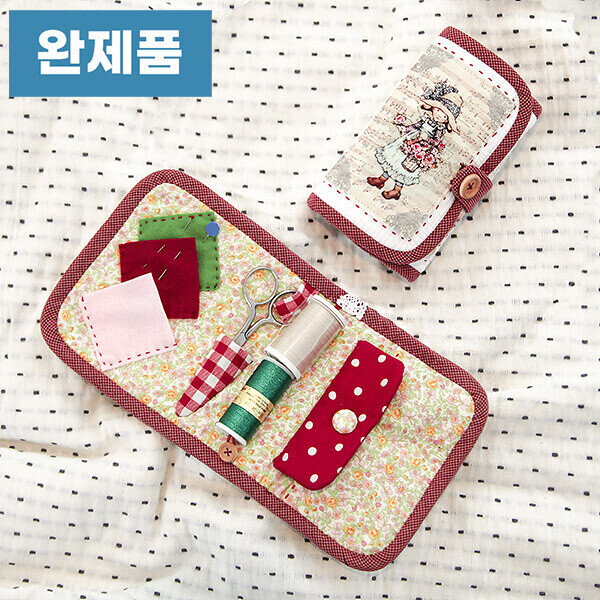 [바이핸즈] 퀼트완제품 소품 - 홀리하비 미니 소잉 케이스