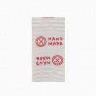 핸드메이드 단추 프린트 끼움 라벨 10개 SET (set)