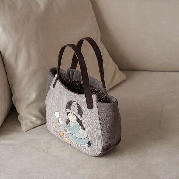 [퀼트바이엘&바이핸즈] 퀼트패키지 가방 - 베이비엘 토트백