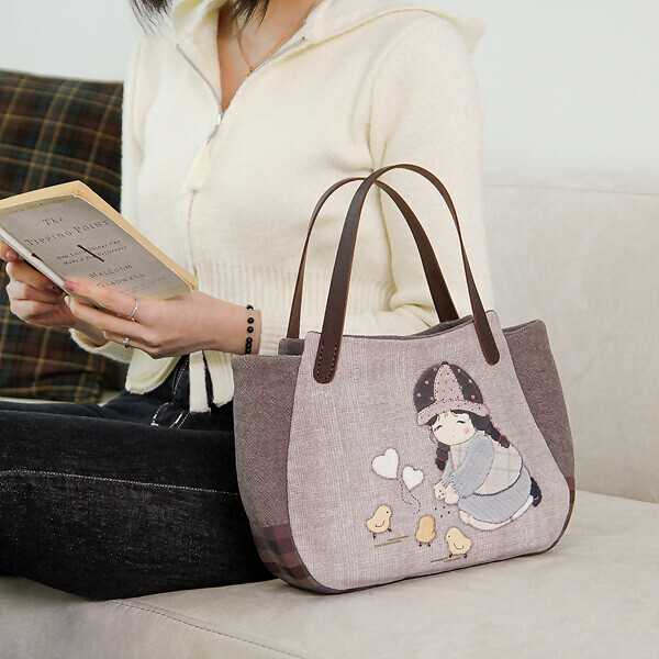 [퀼트바이엘&바이핸즈] 퀼트패키지 가방 - 베이비엘 토트백