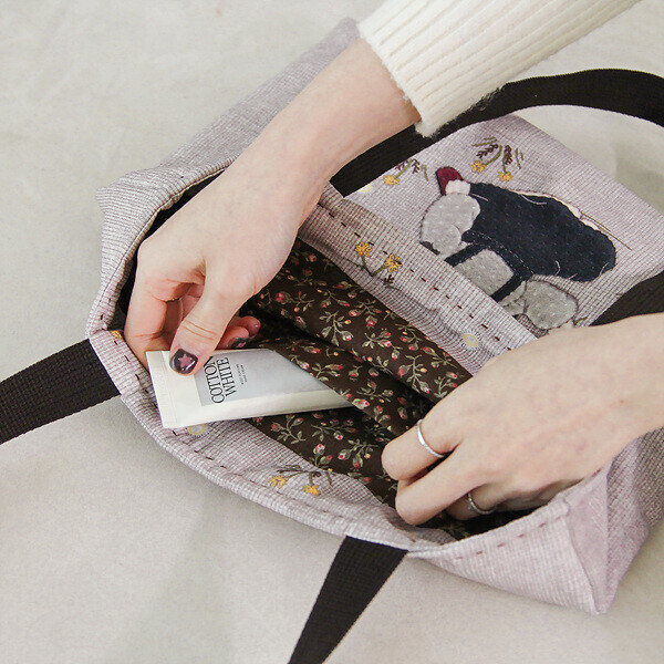 [퀼트바이엘&바이핸즈] 퀼트패키지 가방 - 베이비엘 에코백